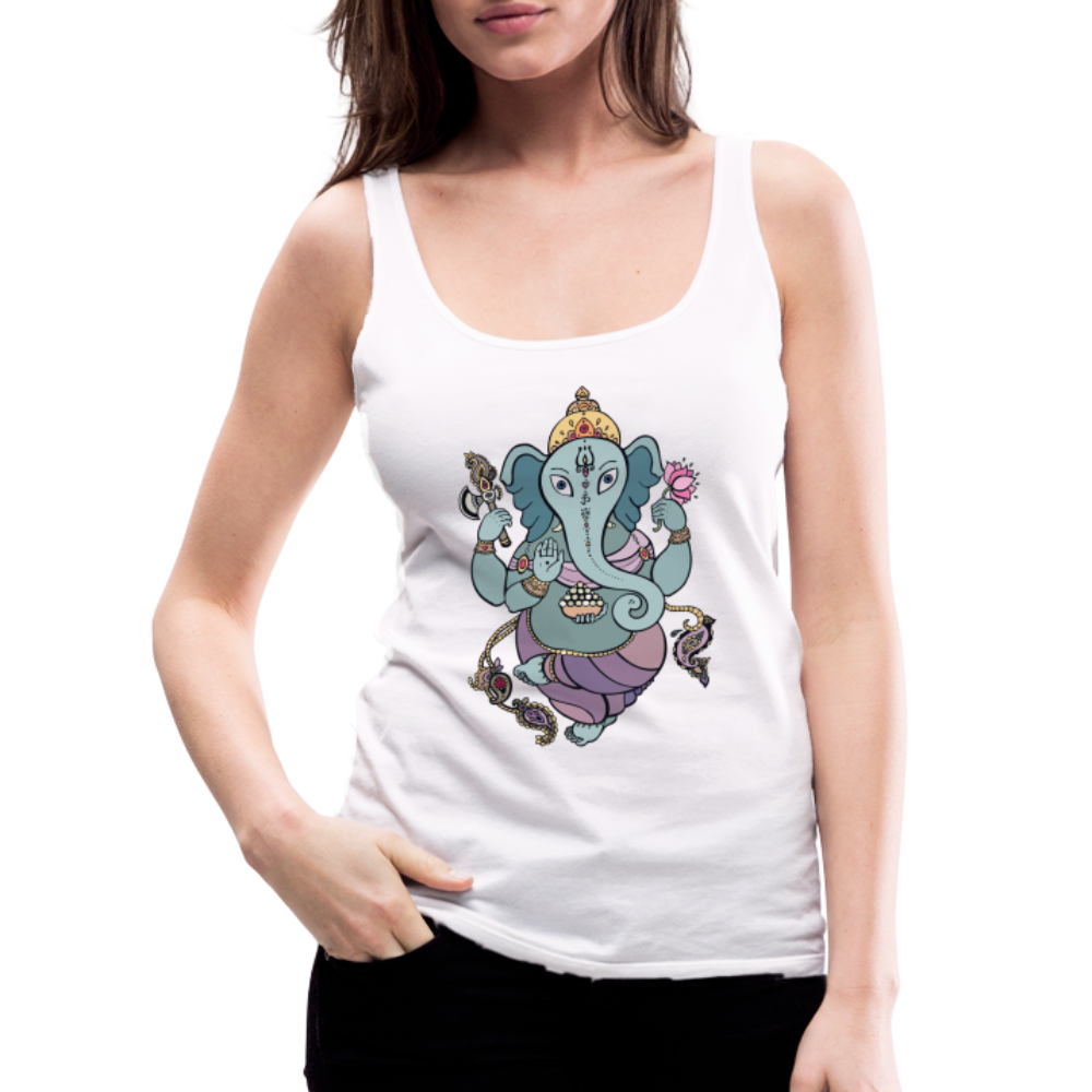 Women’s Premium Tank Top - white