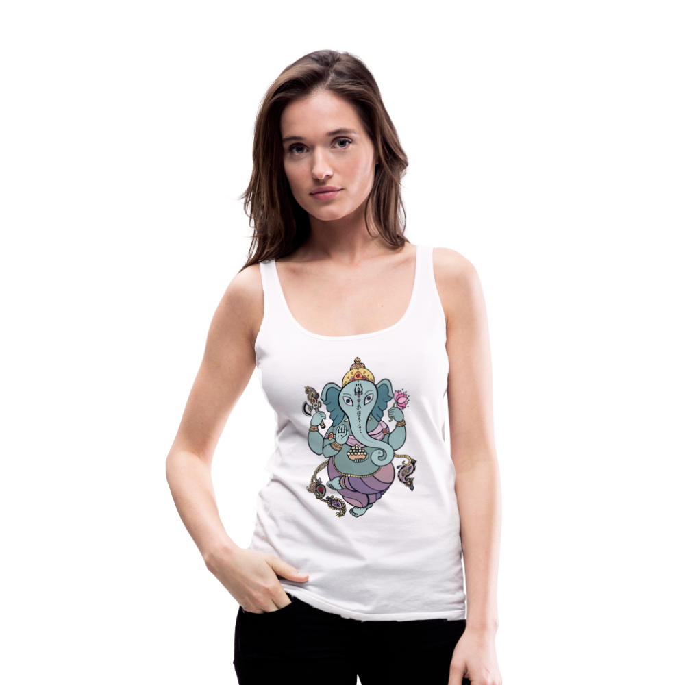 Women’s Premium Tank Top - white