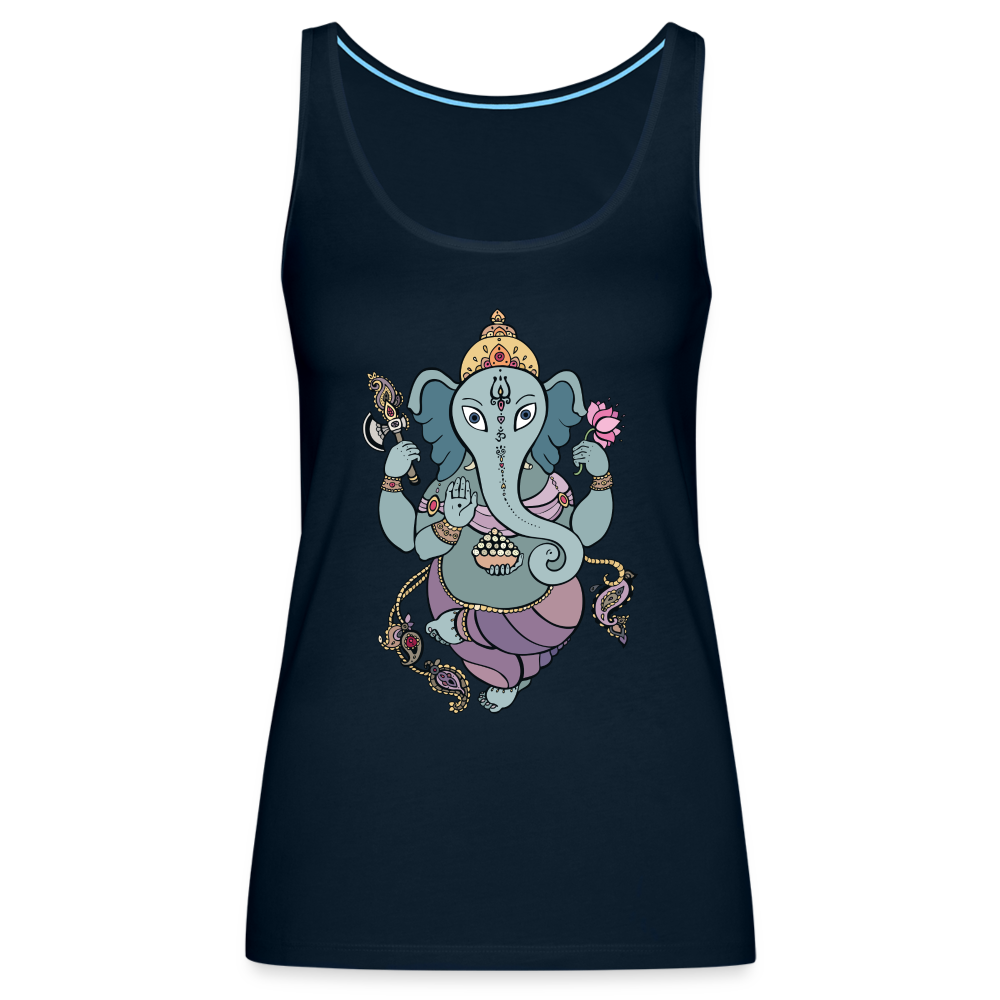 Women’s Premium Tank Top - deep navy