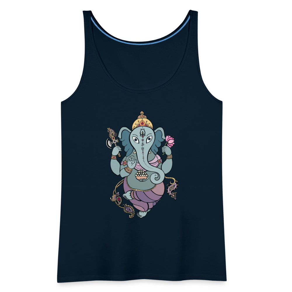 Women’s Premium Tank Top - deep navy