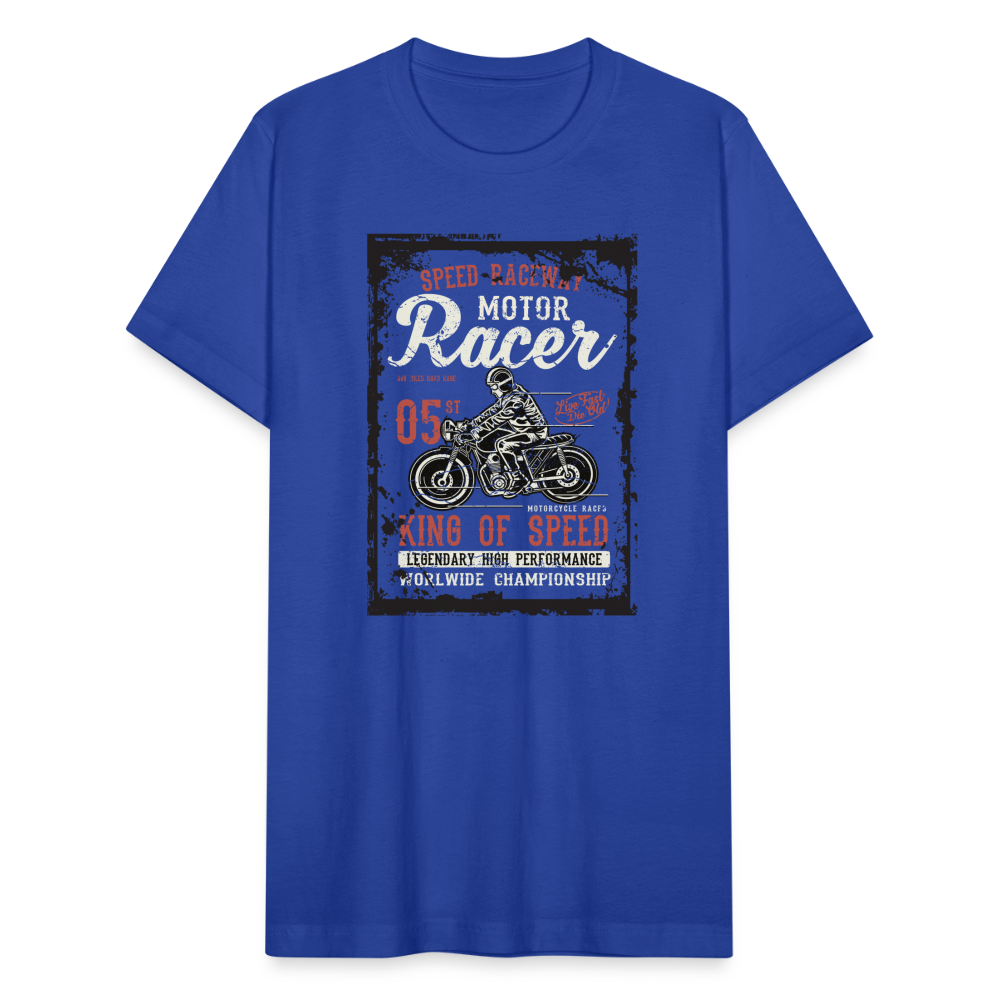 Unisex Jersey T-Shirt by Bella + Canvas - royal blue