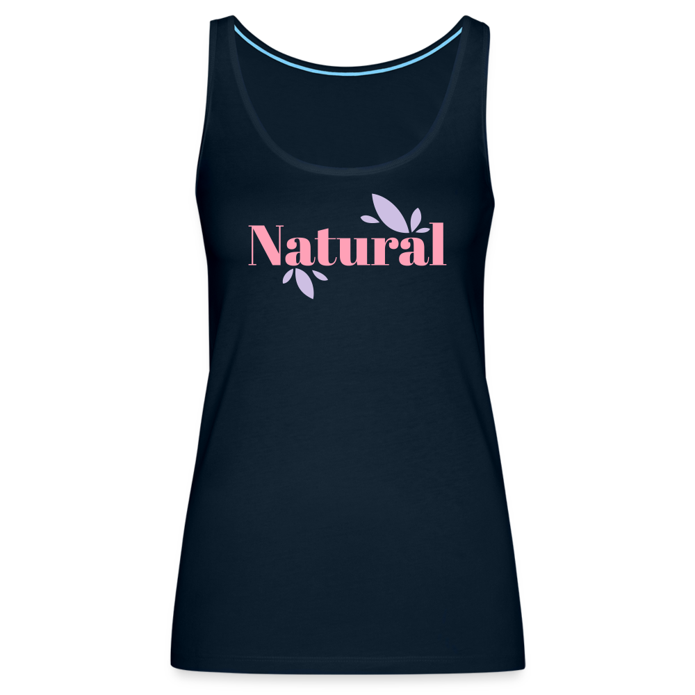 Women’s Premium Tank Top - deep navy