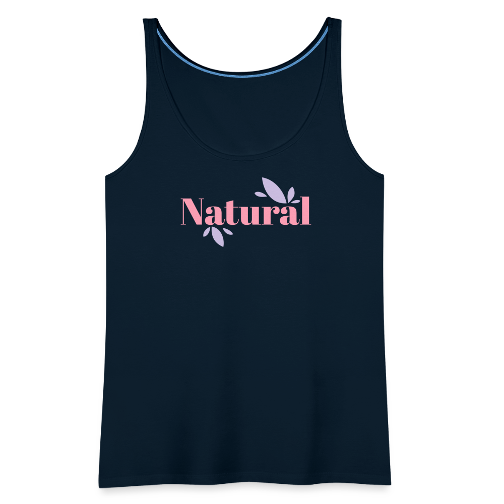 Women’s Premium Tank Top - deep navy