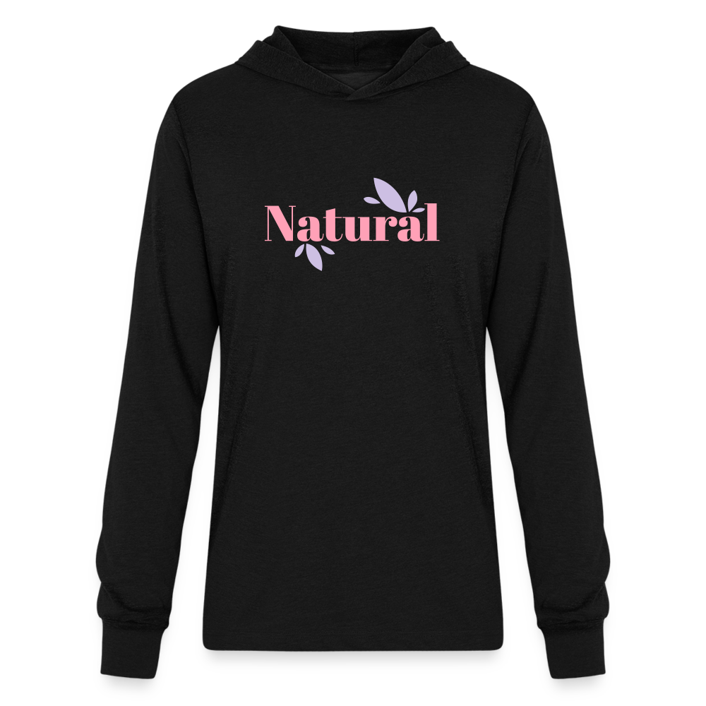 Unisex Long Sleeve Hoodie Shirt - black