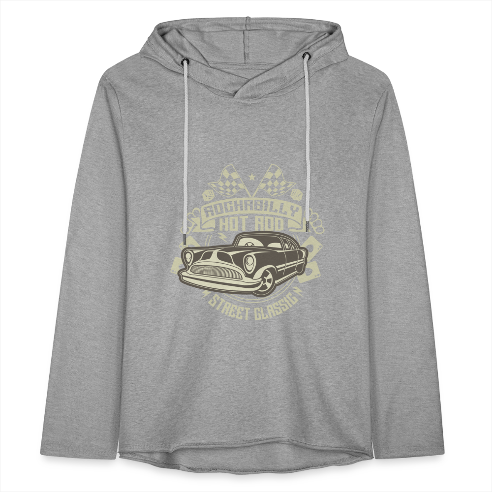 Unisex Lightweight Terry Hoodie - heather gray