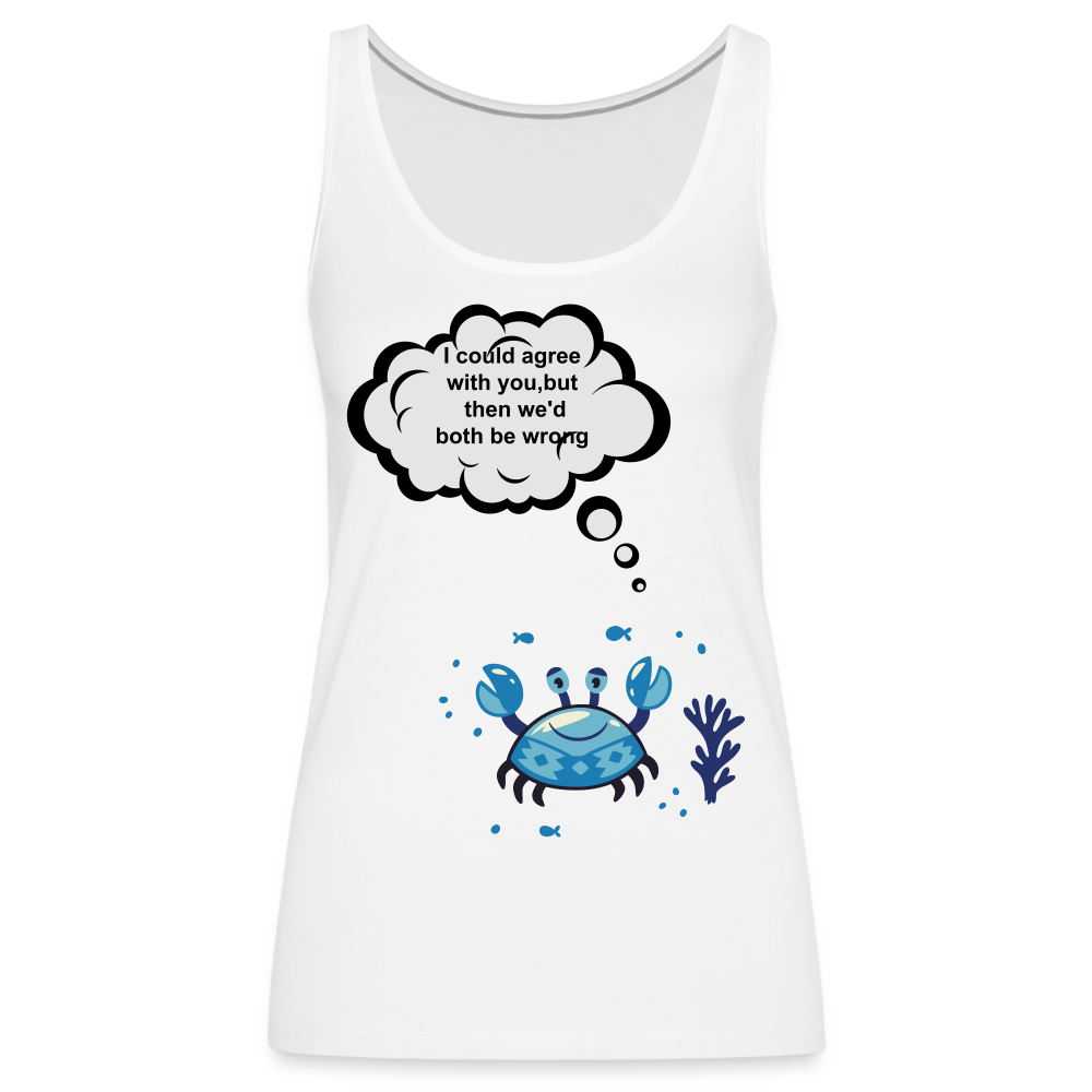 Women’s Premium Tank Top - white