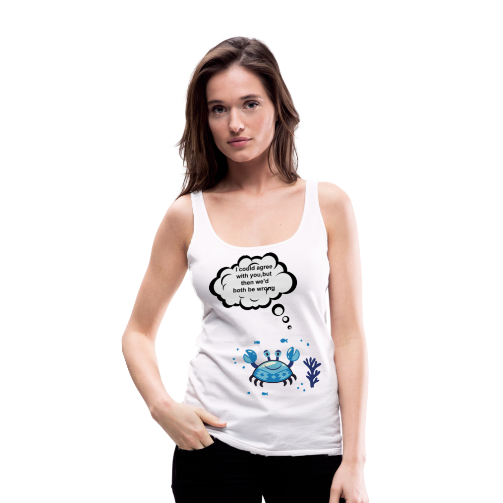 Women’s Premium Tank Top - white