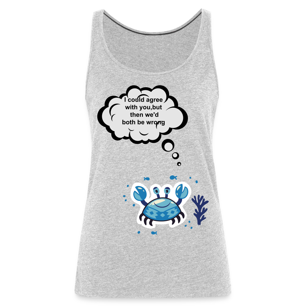 Women’s Premium Tank Top - heather gray