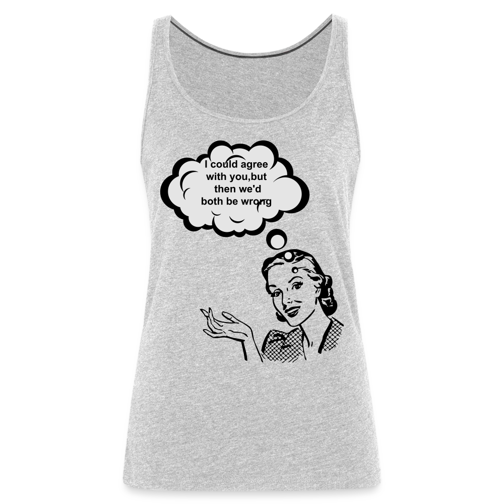 Women’s Premium Tank Top - heather gray