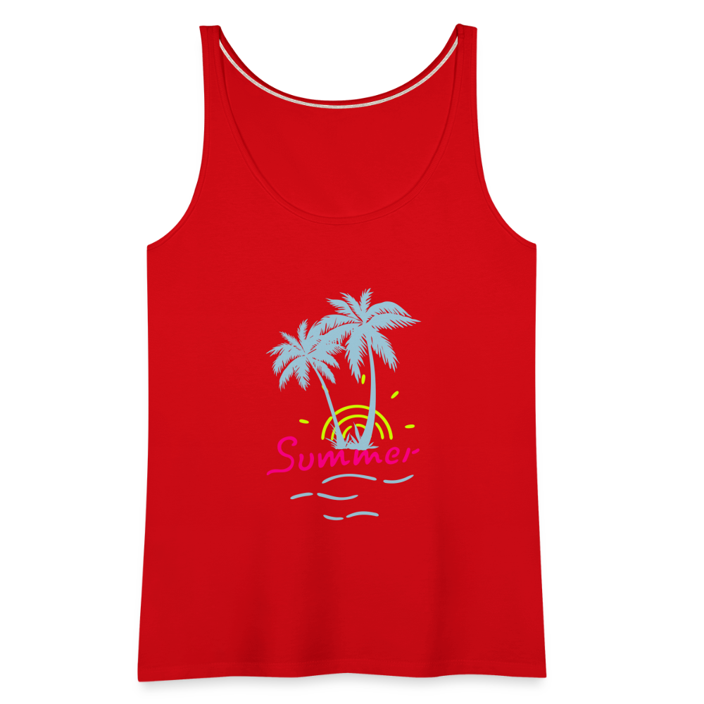 Women’s Premium Tank Top - red