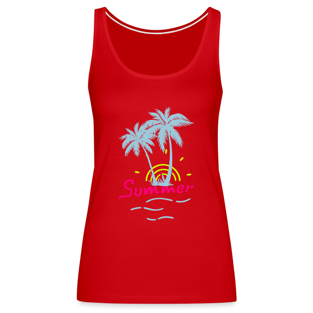 Women’s Premium Tank Top - red