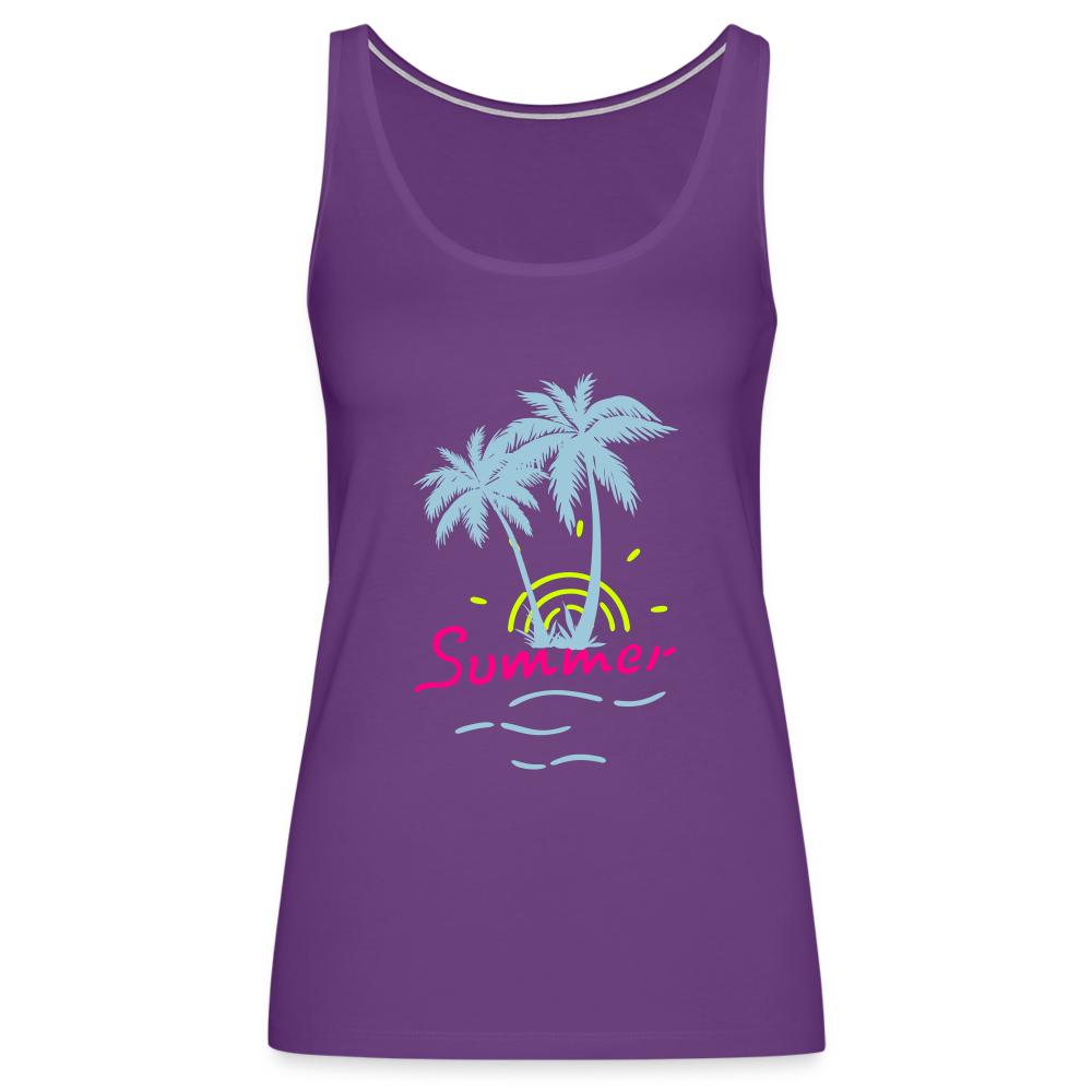 Women’s Premium Tank Top - purple