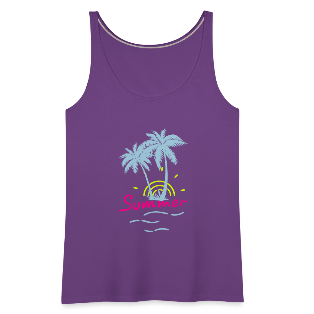 Women’s Premium Tank Top - purple