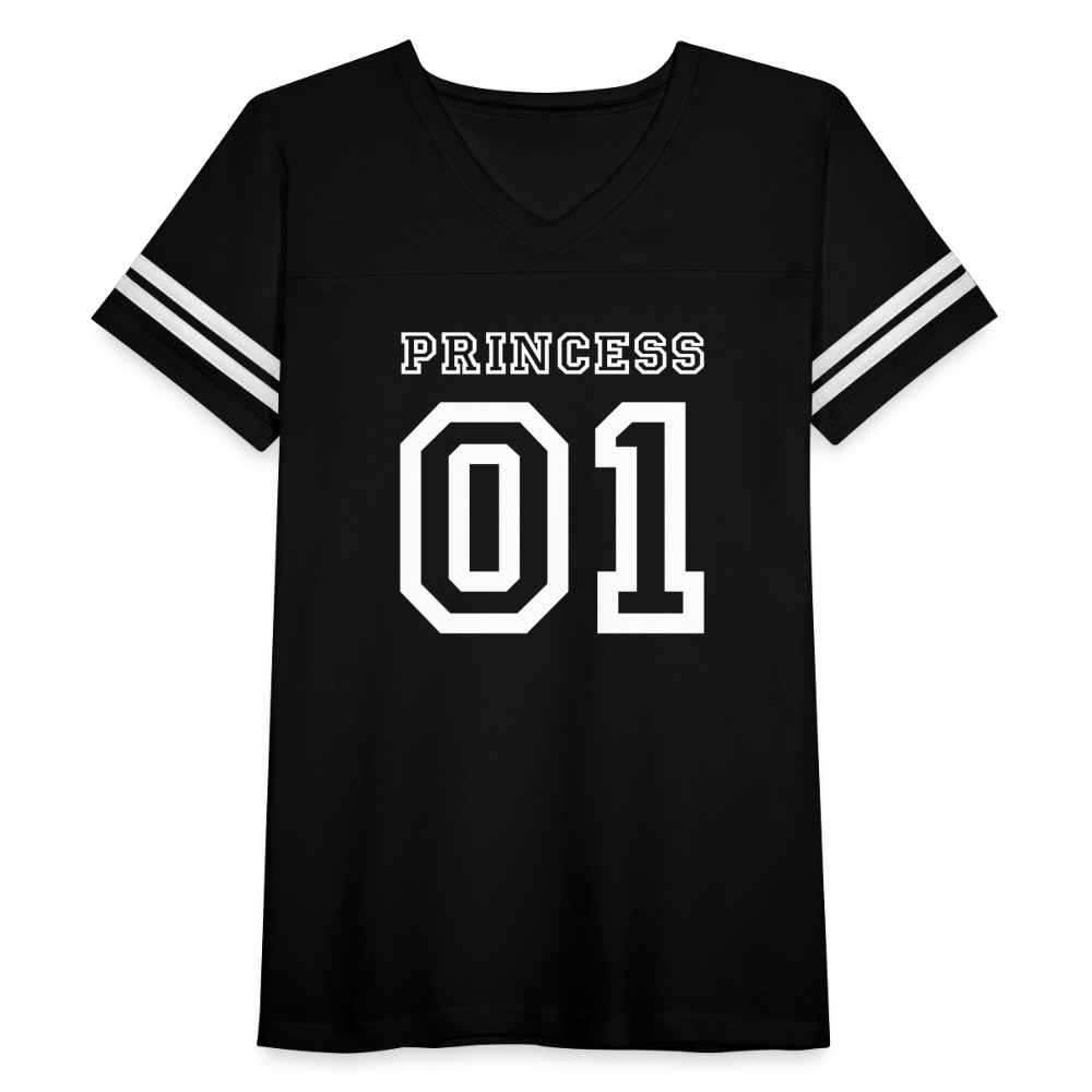 Women’s Vintage Sport T-Shirt - black/white