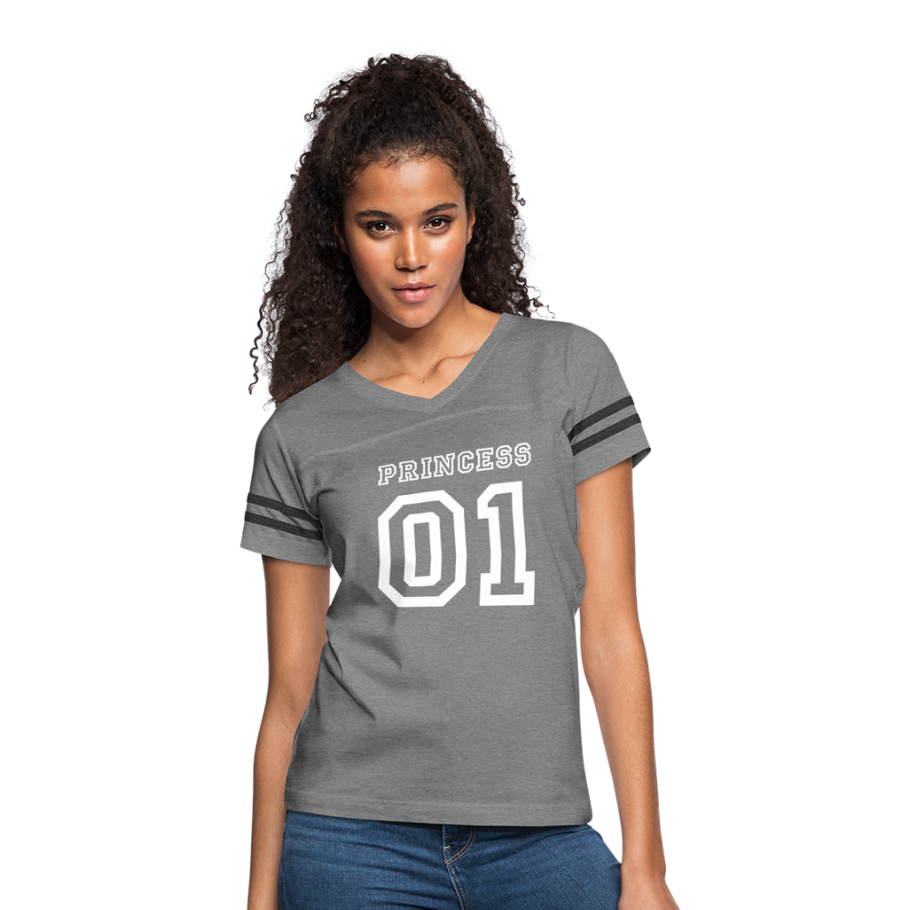 Women’s Vintage Sport T-Shirt - heather gray/charcoal