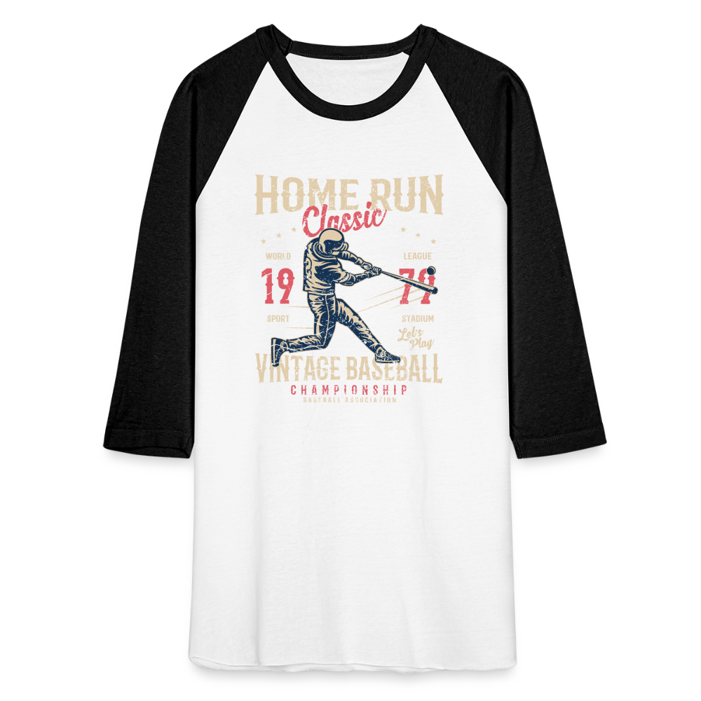 Baseball T-Shirt - white/black