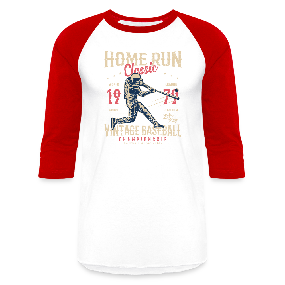 Baseball T-Shirt - white/red