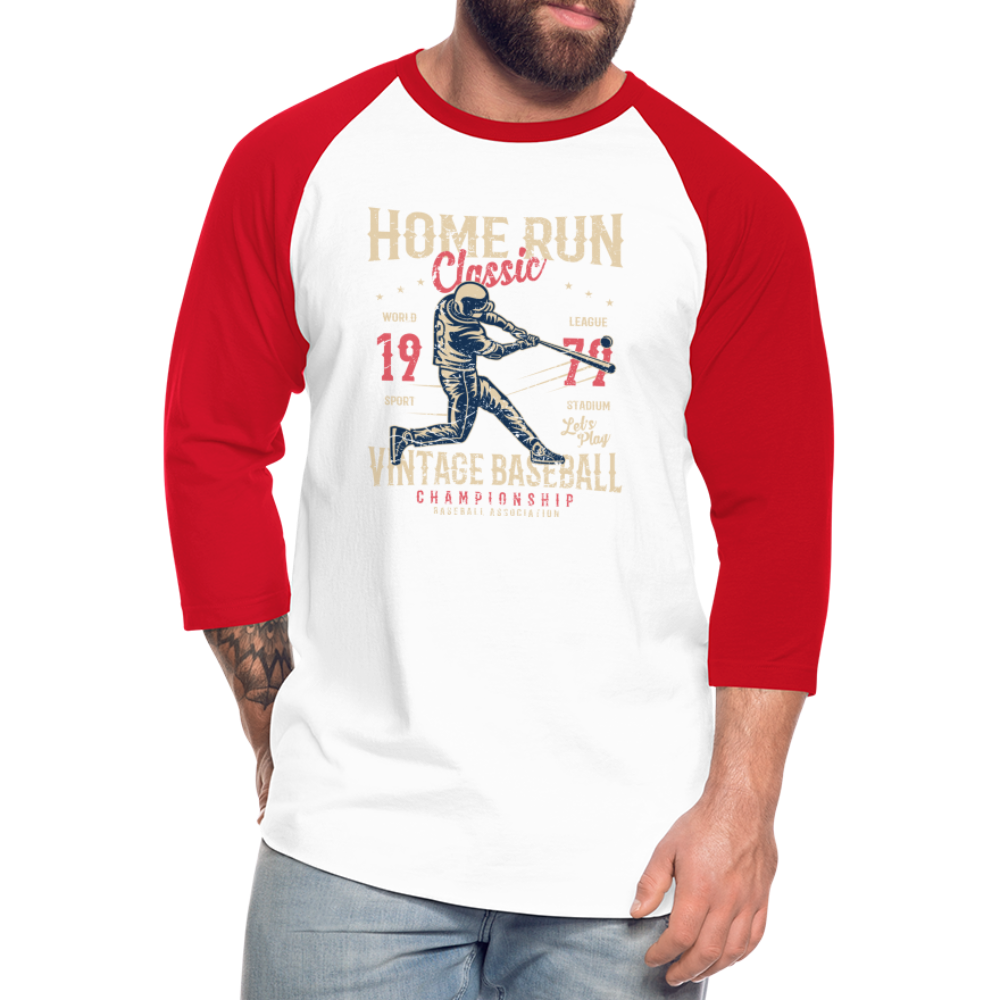 Baseball T-Shirt - white/red