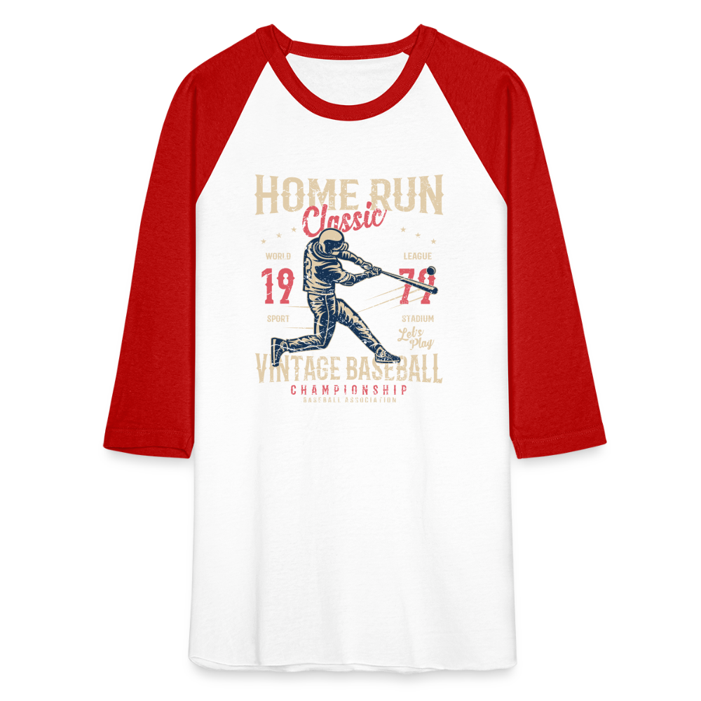 Baseball T-Shirt - white/red