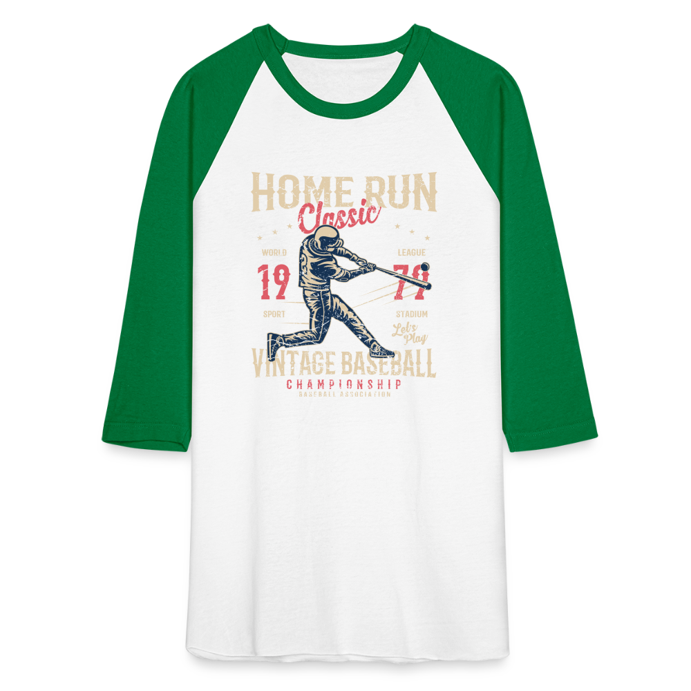 Baseball T-Shirt - white/kelly green