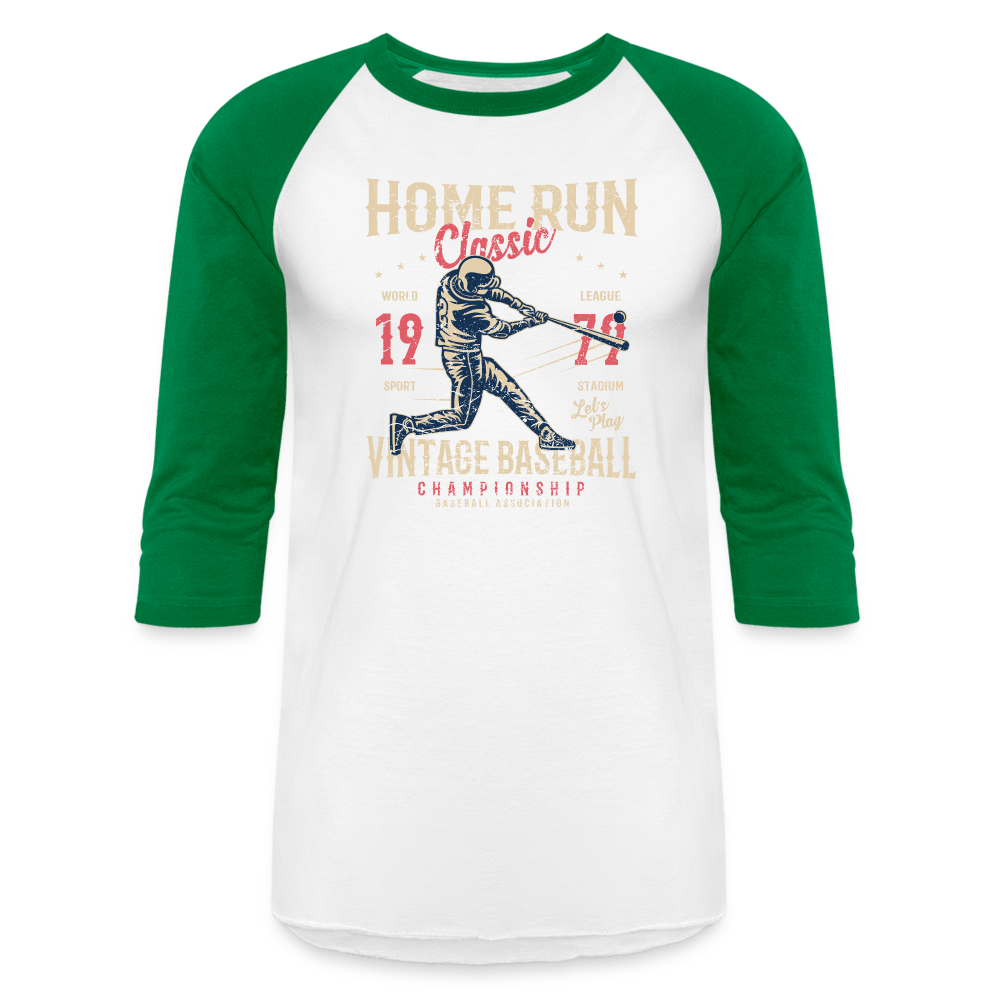 Baseball T-Shirt - white/kelly green