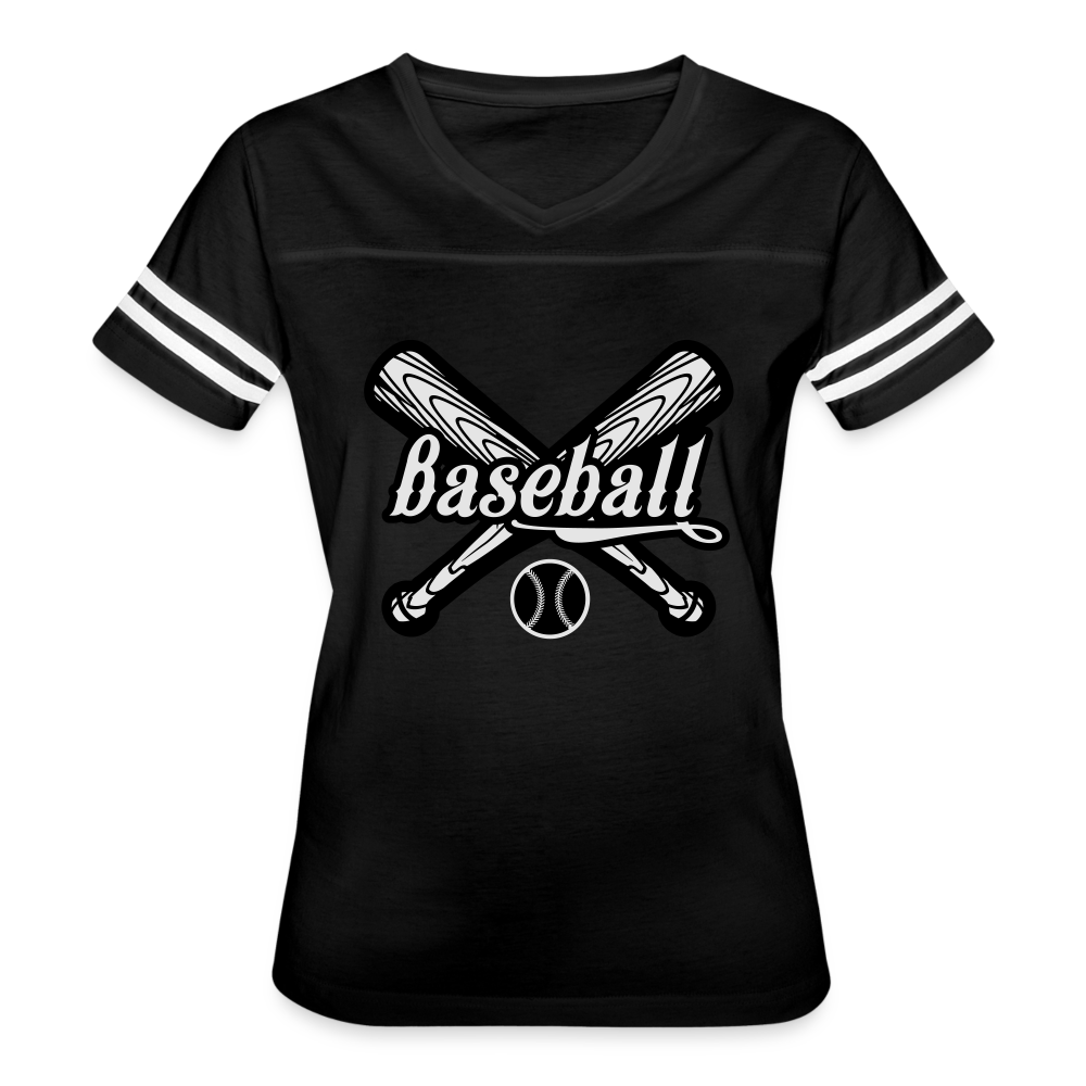 Women’s Vintage Sport T-Shirt - black/white