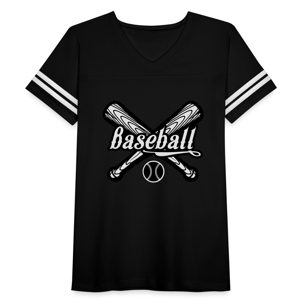 Women’s Vintage Sport T-Shirt - black/white