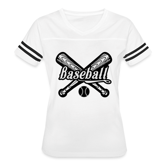 Women’s Vintage Sport T-Shirt - white/black