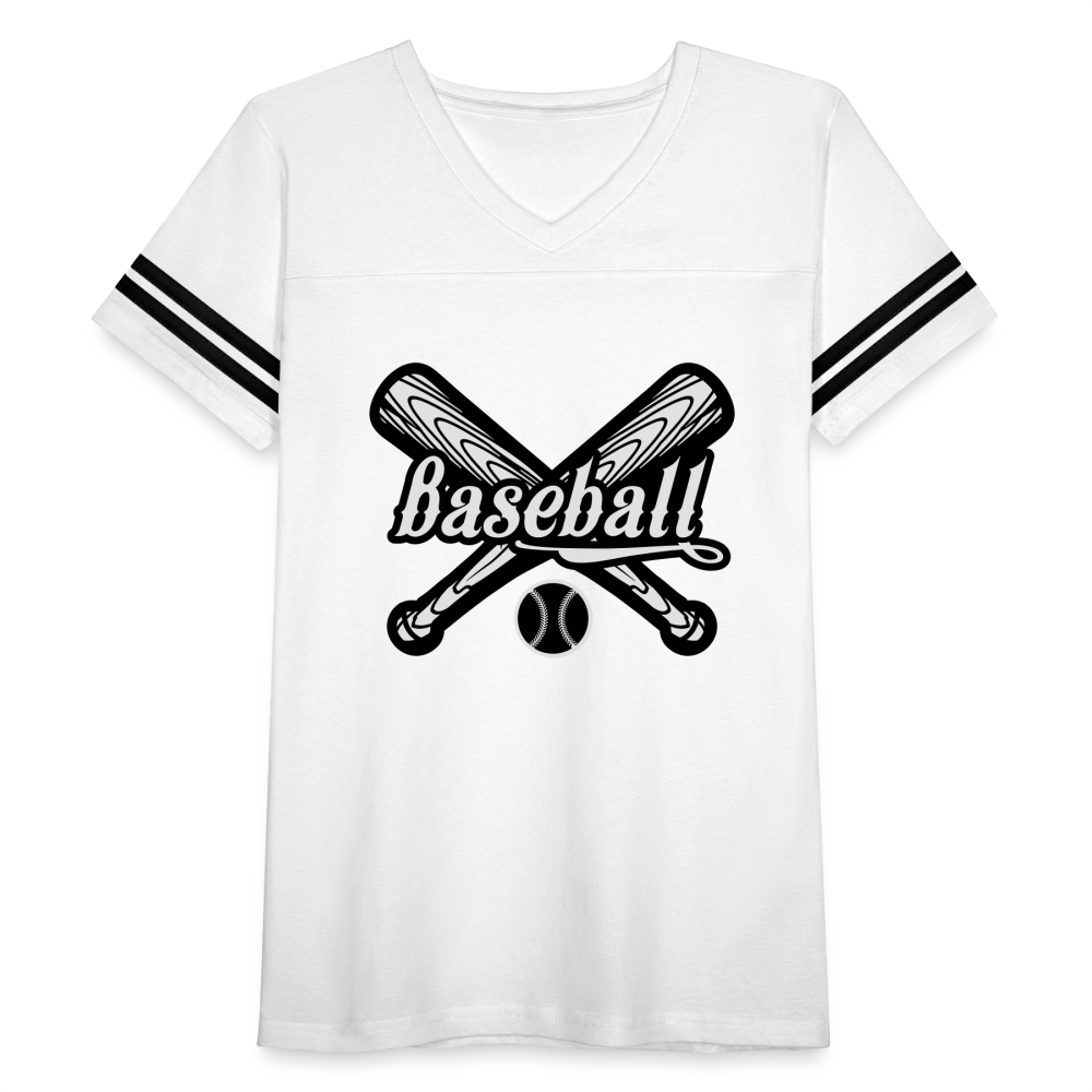 Women’s Vintage Sport T-Shirt - white/black