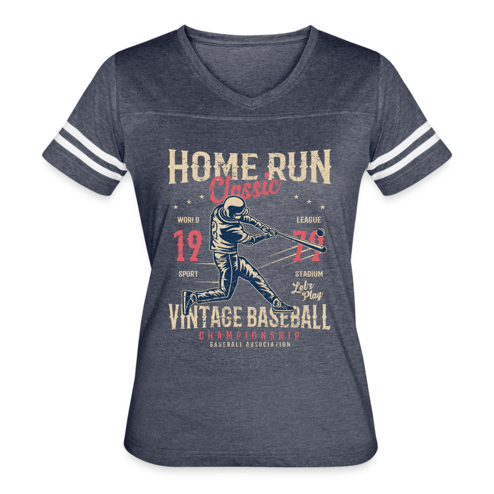 Women’s Vintage Sport T-Shirt - vintage navy/white