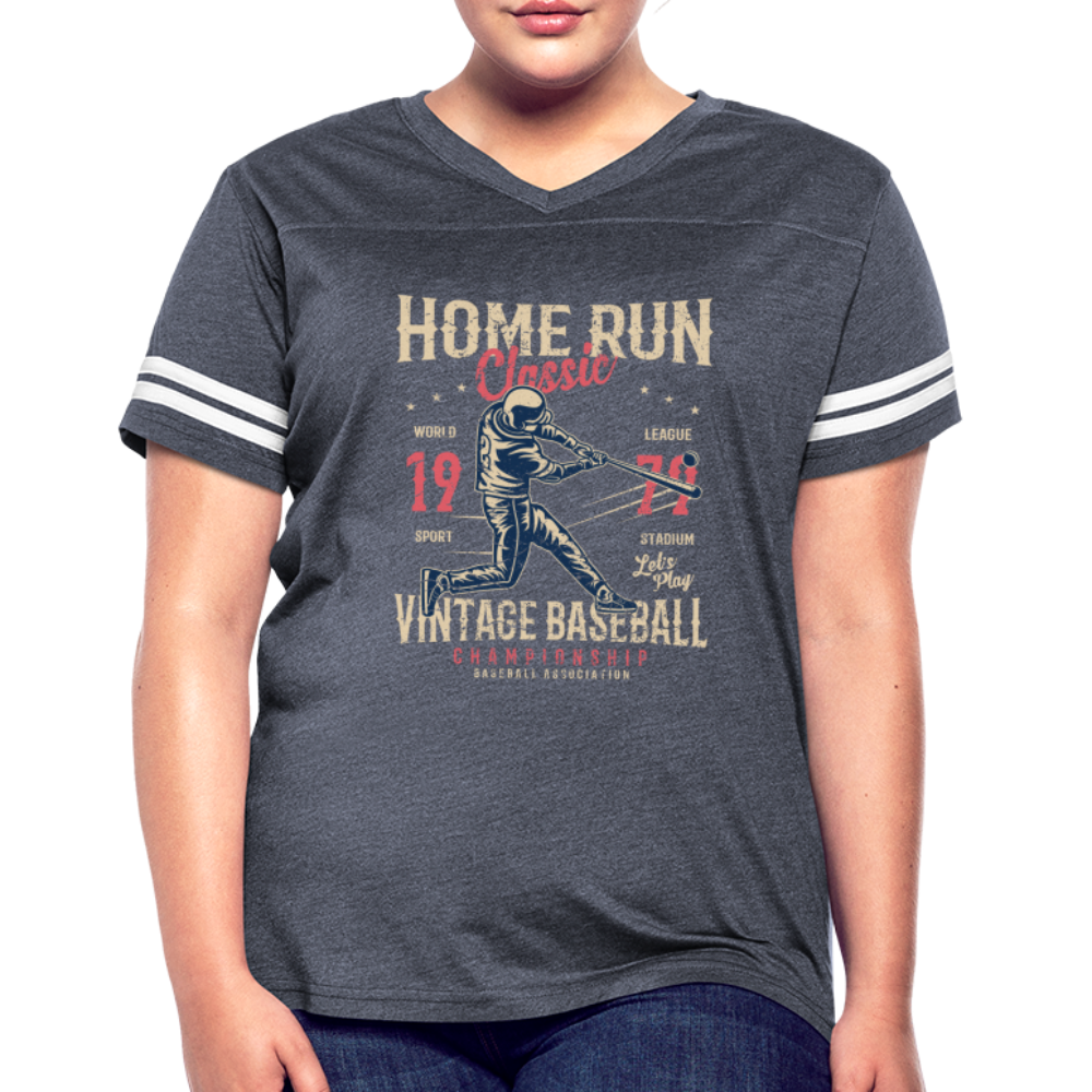 Women’s Vintage Sport T-Shirt - vintage navy/white