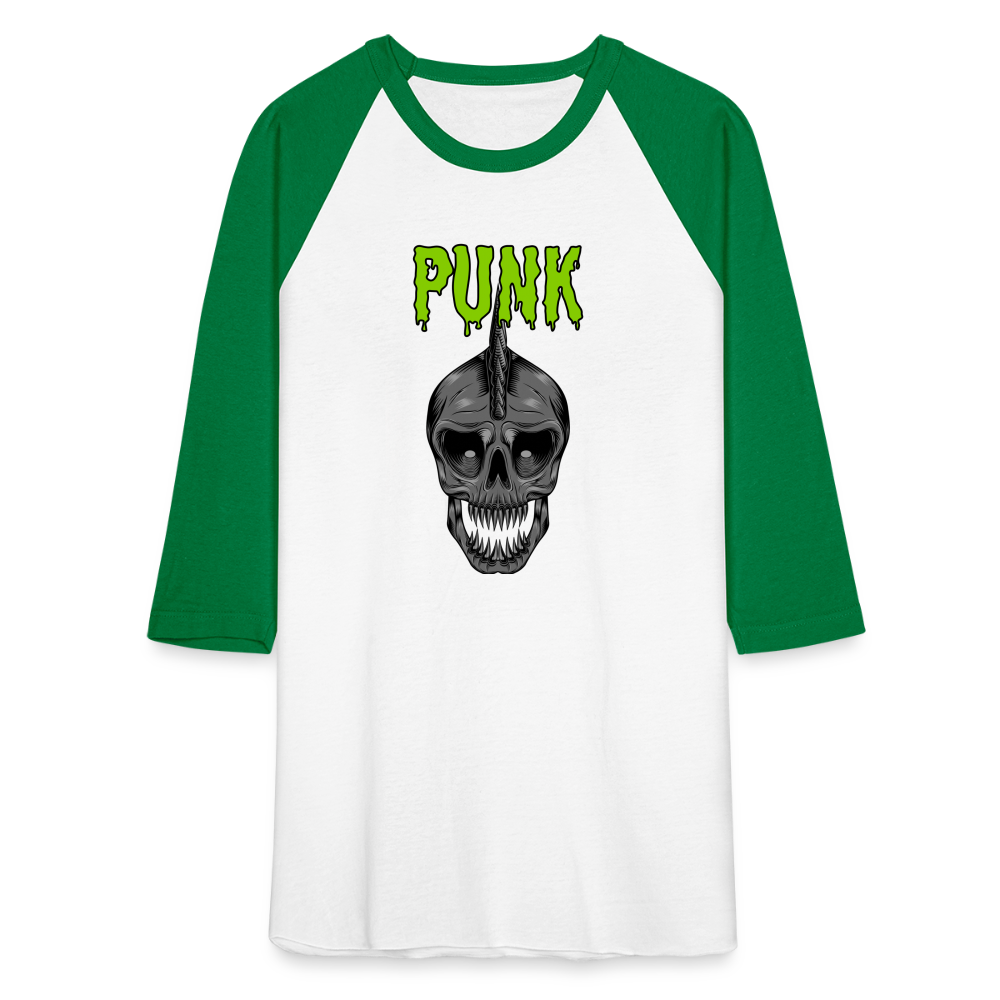 Baseball T-Shirt - white/kelly green