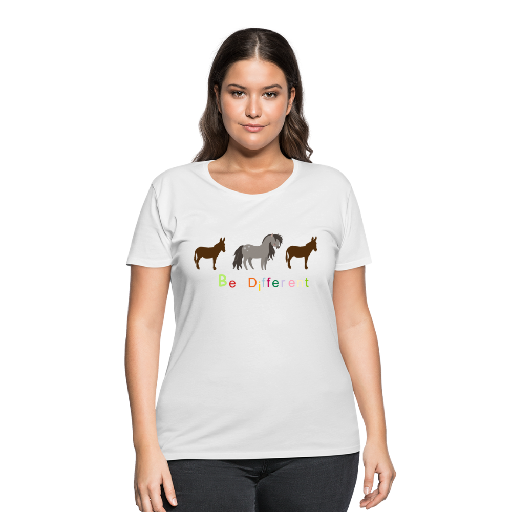 Women’s Curvy T-Shirt - white