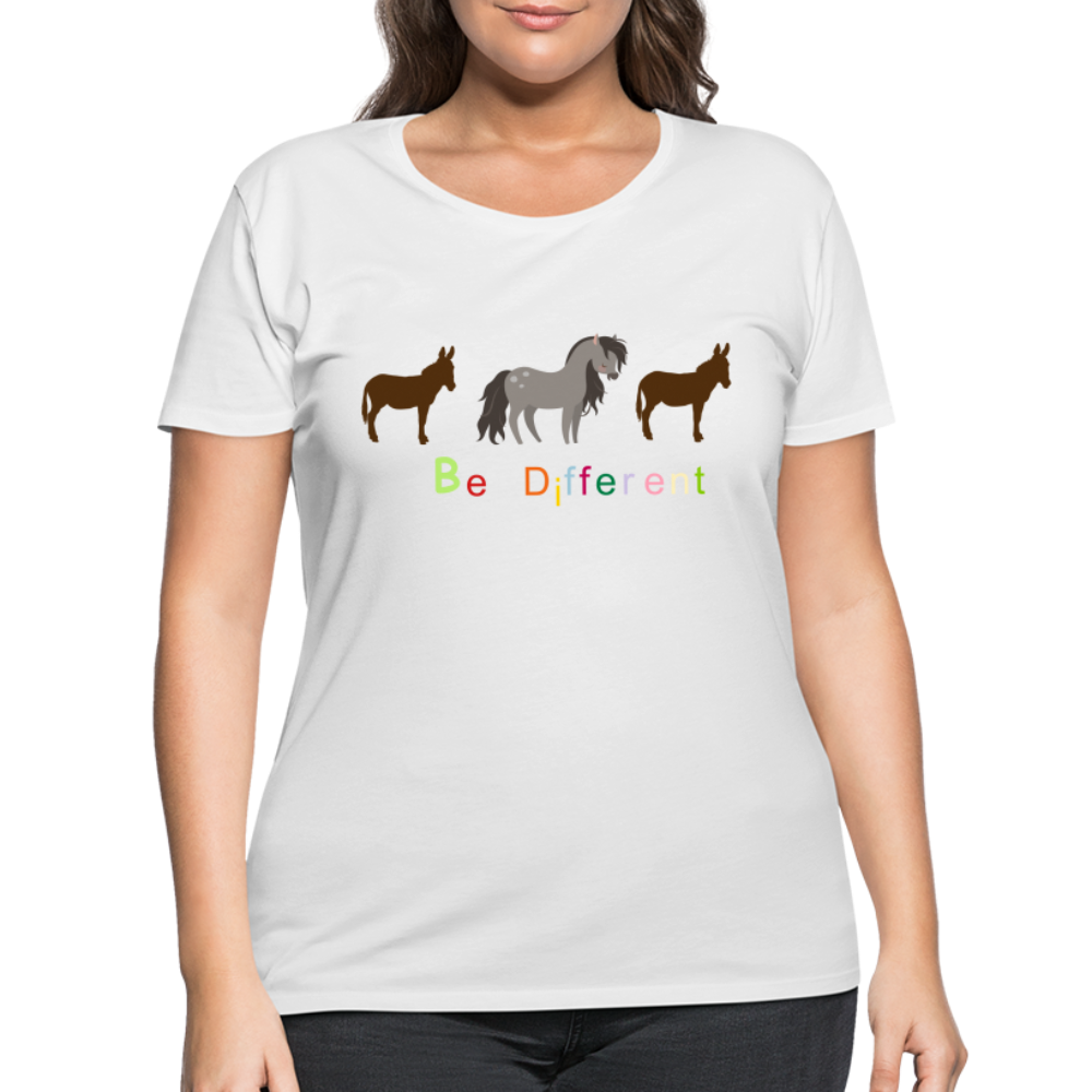 Women’s Curvy T-Shirt - white