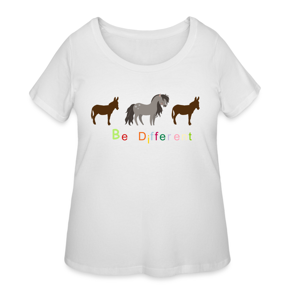 Women’s Curvy T-Shirt - white