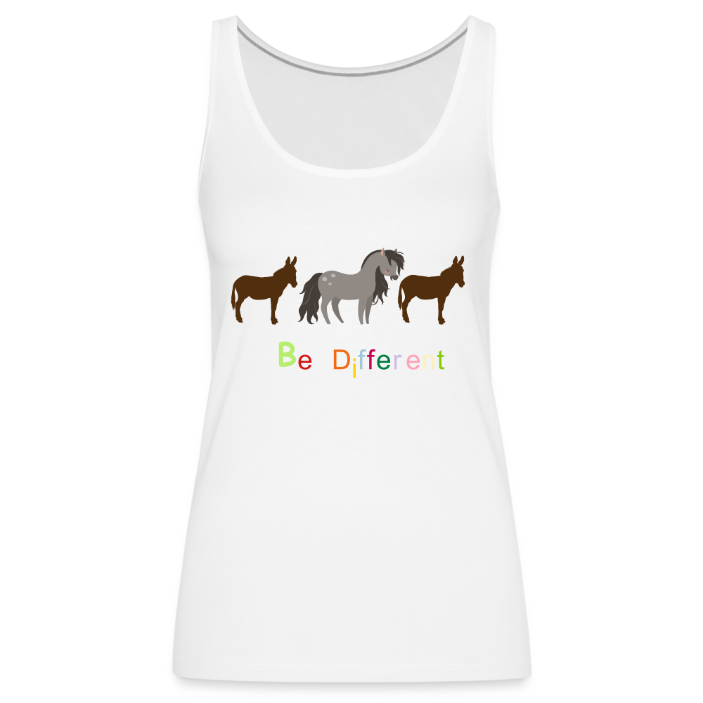 Women’s Premium Tank Top - white