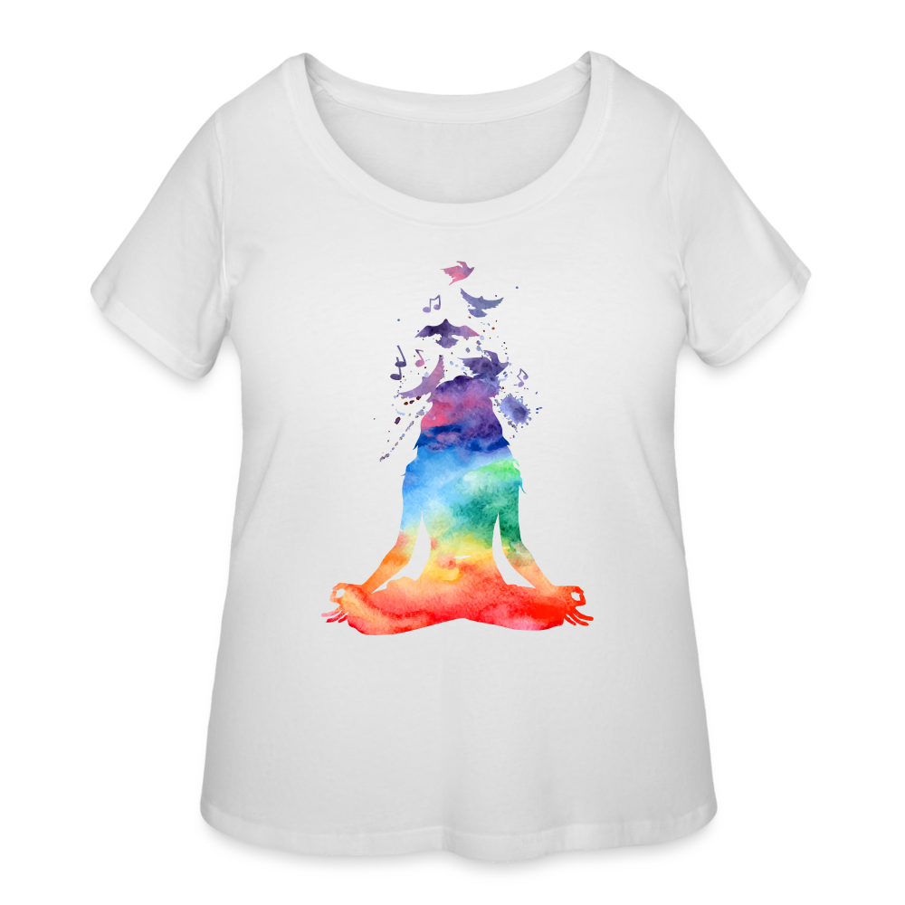 Women’s Curvy T-Shirt - white