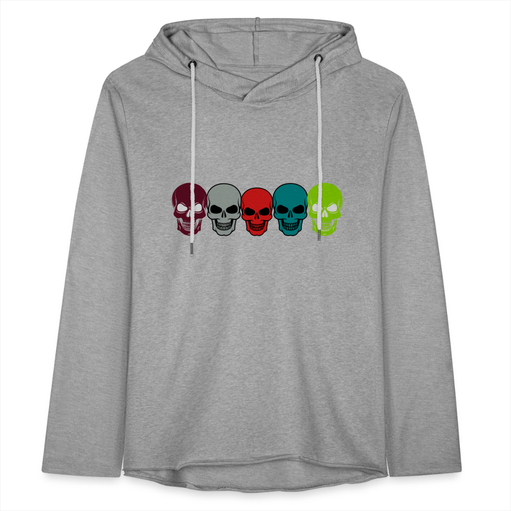 Unisex Lightweight Terry Hoodie - heather gray