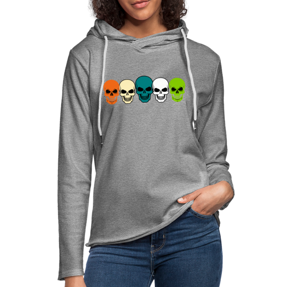 Unisex Lightweight Terry Hoodie - heather gray