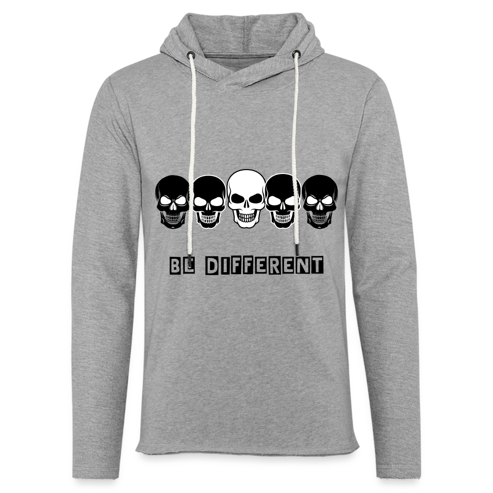 Unisex Lightweight Terry Hoodie - heather gray