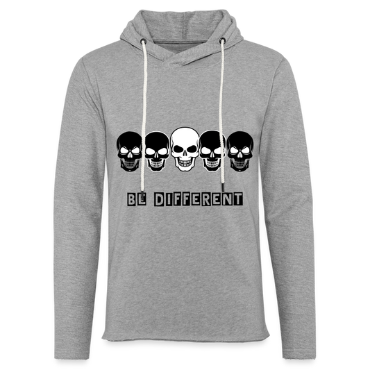 Unisex Lightweight Terry Hoodie - heather gray