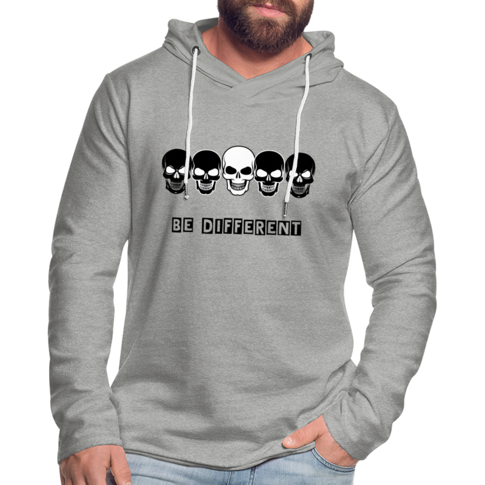 Unisex Lightweight Terry Hoodie - heather gray