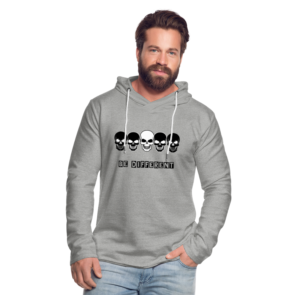 Unisex Lightweight Terry Hoodie - heather gray