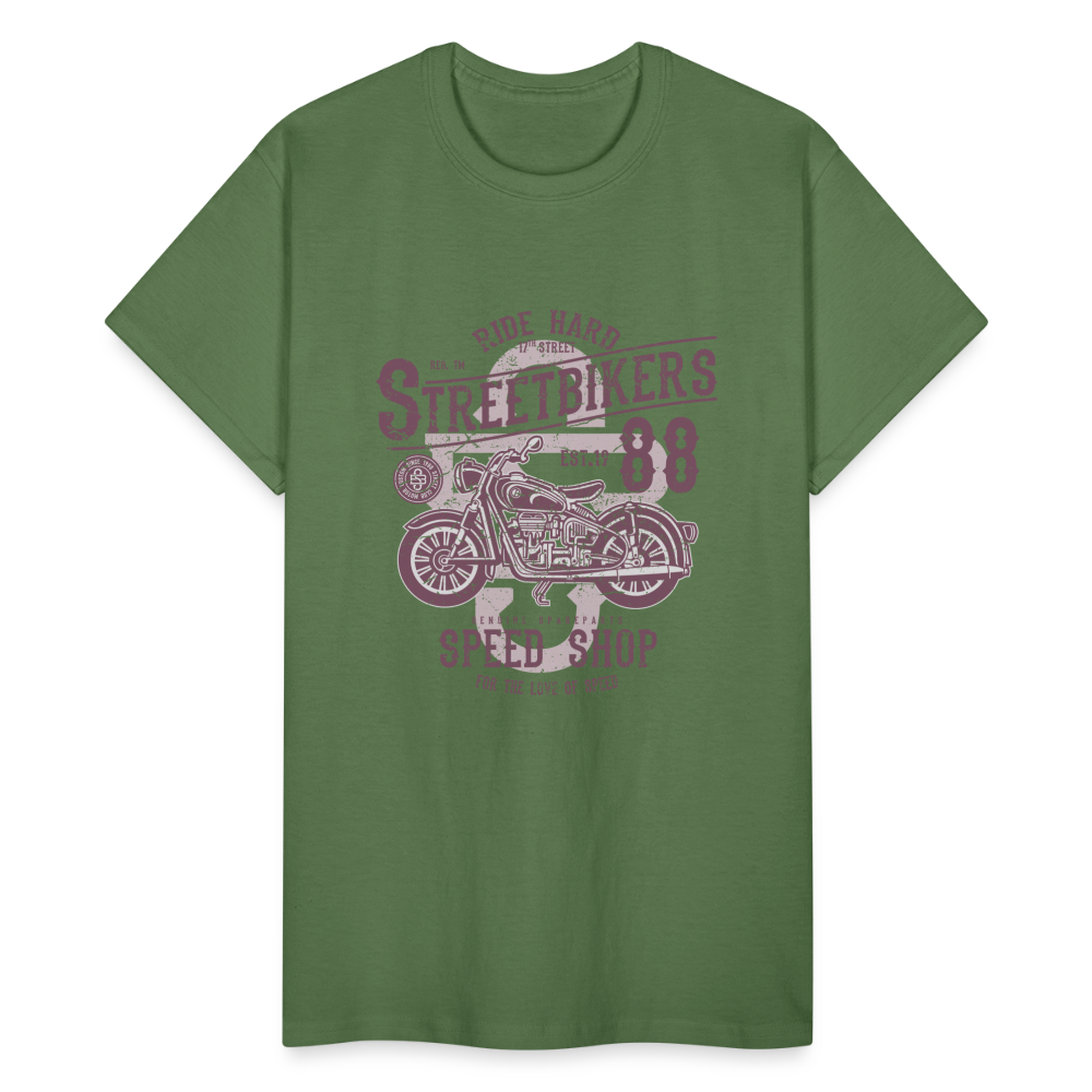 Gildan Ultra Cotton Adult T-Shirt - military green