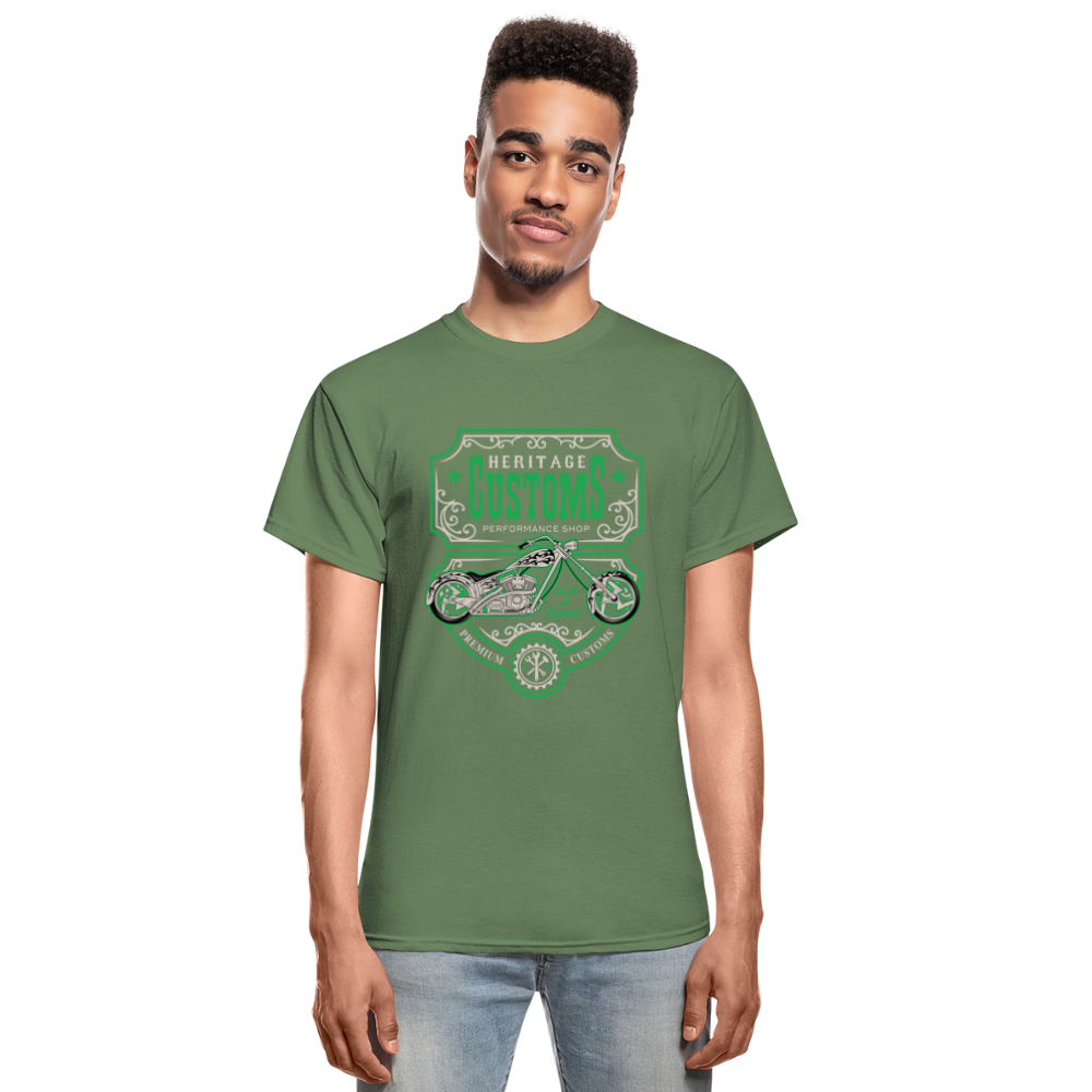 Gildan Ultra Cotton Adult T-Shirt - military green