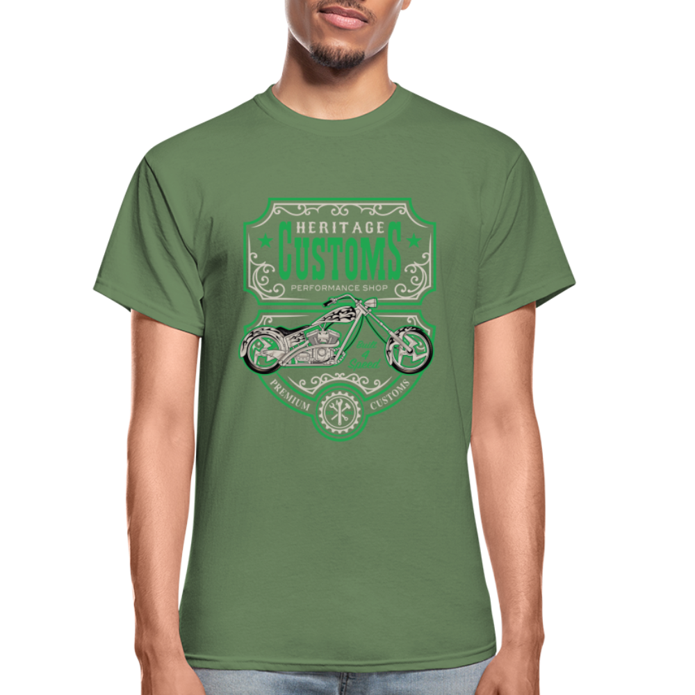 Gildan Ultra Cotton Adult T-Shirt - military green