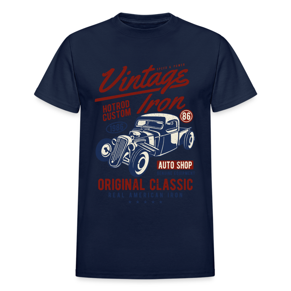 Gildan Ultra Cotton Adult T-Shirt - navy