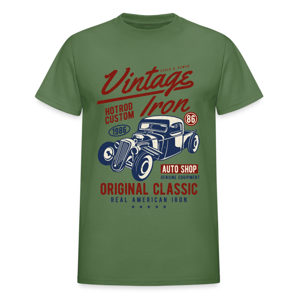 Gildan Ultra Cotton Adult T-Shirt - military green