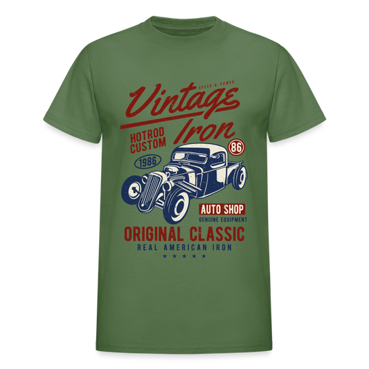 Gildan Ultra Cotton Adult T-Shirt - military green