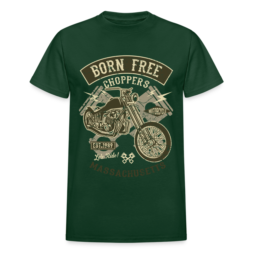 Gildan Ultra Cotton Adult T-Shirt - forest green